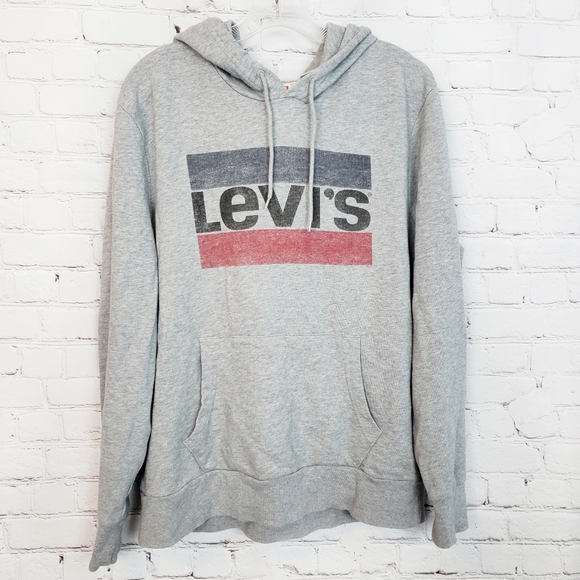 Levi's Other - Levi's Large Logo Pullover Hoodie Men's Size L